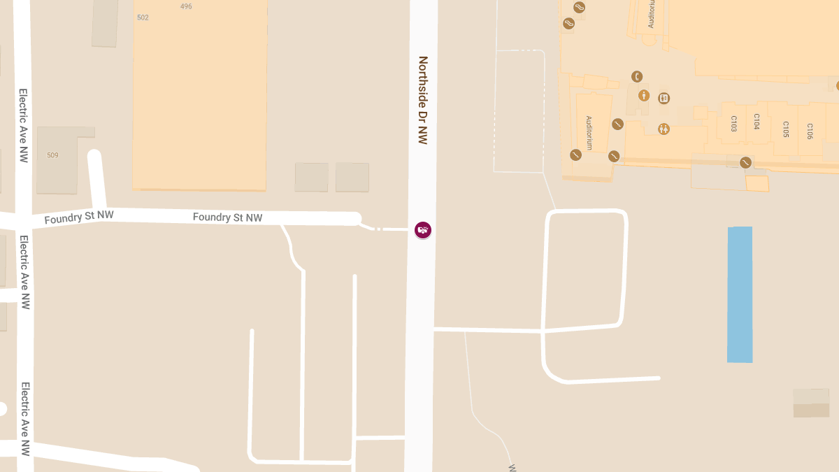Injuries Reported in Traffic Accident at Northside Dr NW & Foundry St NW