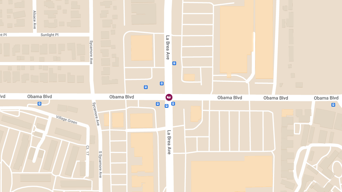 Injuries Reported in Traffic Collision at S La Brea Ave & Obama Blvd