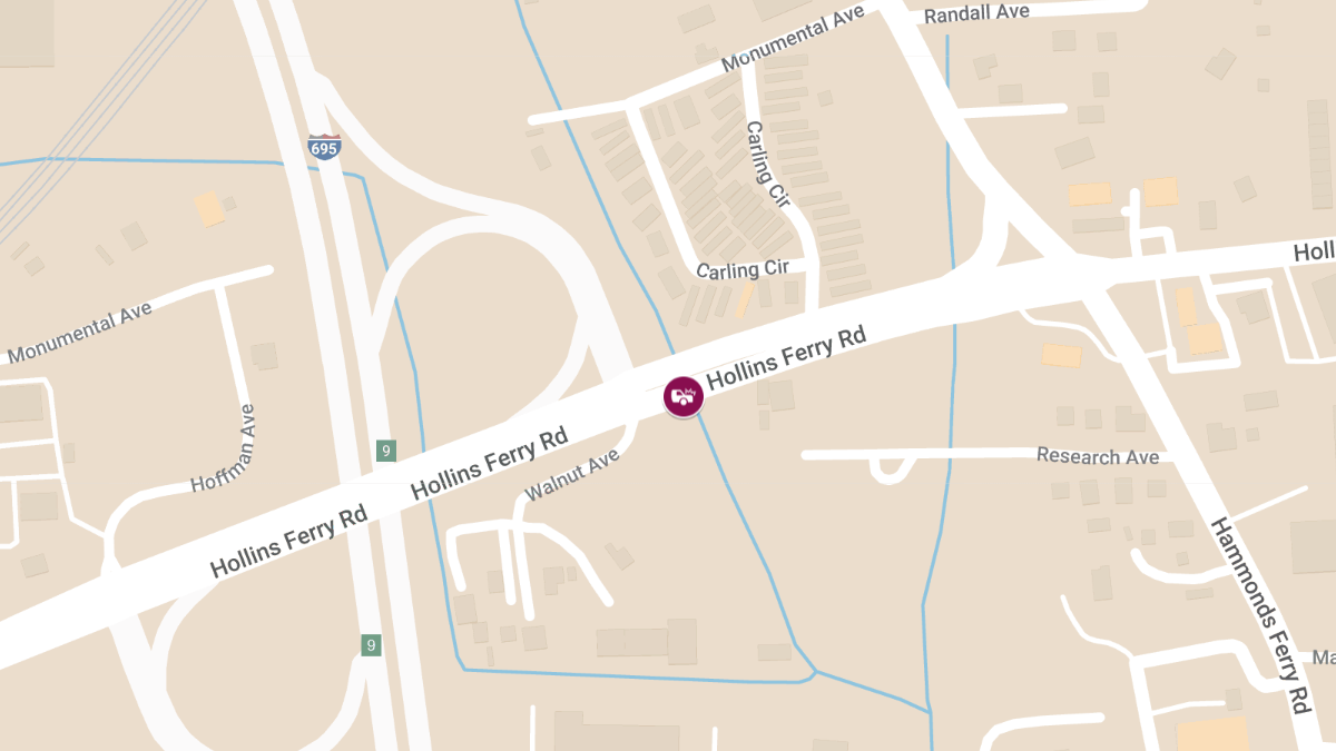 Injuries Reported in Two-Car Crash on Hollins Ferry Rd