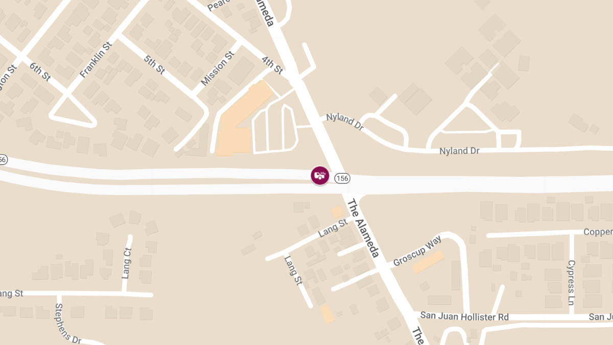 Injuries Reported in Two-Vehicle Crash on Highway 156