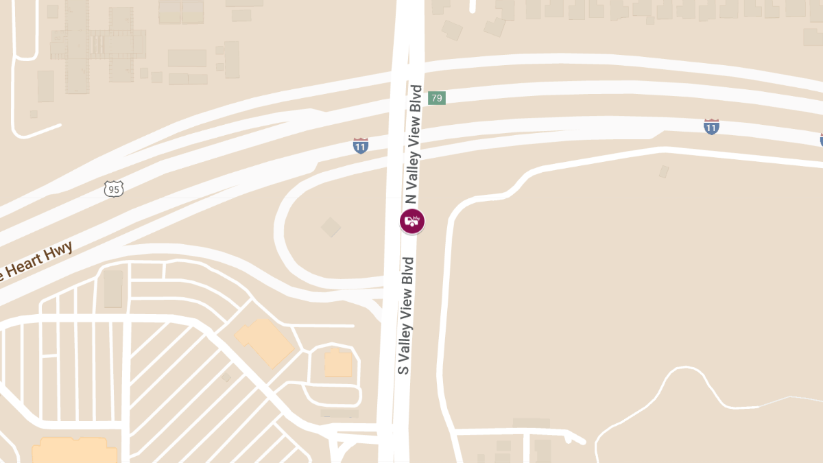 Injuries Reported in Vehicle Accident on IR11 N at Valley View Blvd