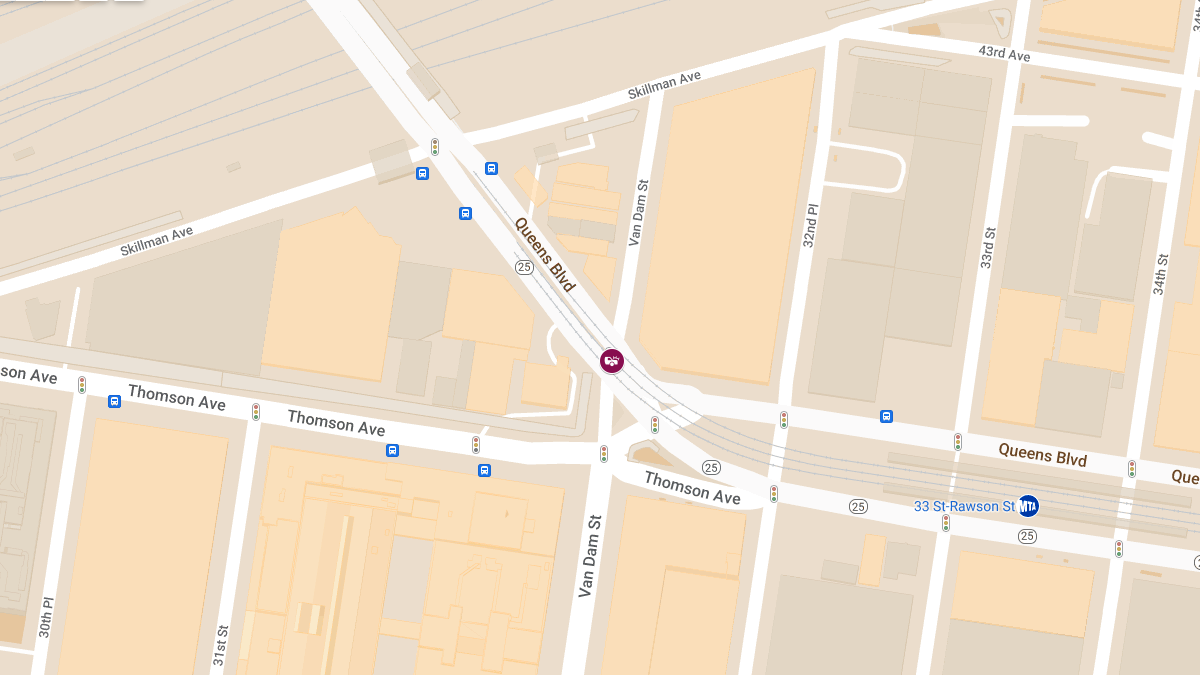 Injuries Reported in Vehicle Collision at Queens Blvd & Van Dam St