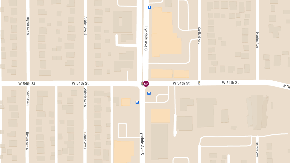 Injuries Reported in Vehicle Collision at W 54th St & Lyndale Ave S