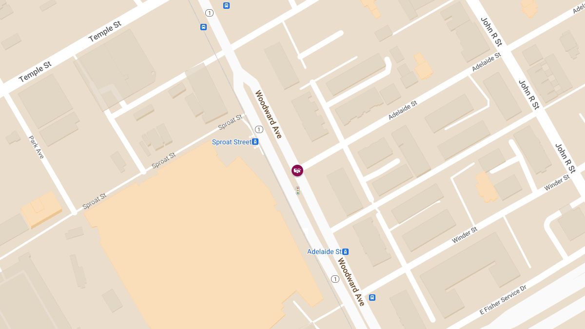 Injuries Reported in Vehicle Collision at Woodward Ave & Adelaide St