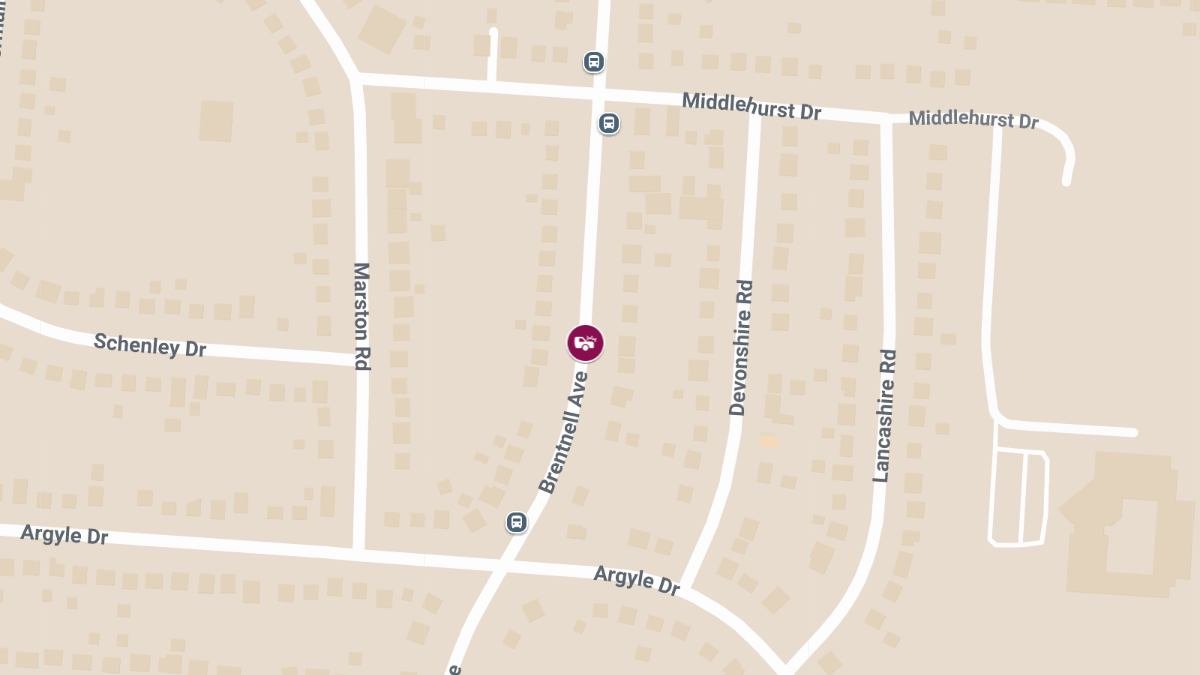 Injuries Reported in Vehicle Collision on Brentnell Ave