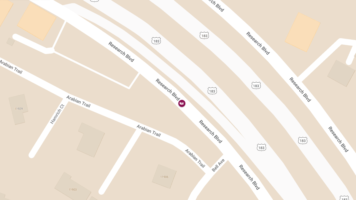 Injuries Reported in Vehicle Collision on Research Blvd Svrd NB