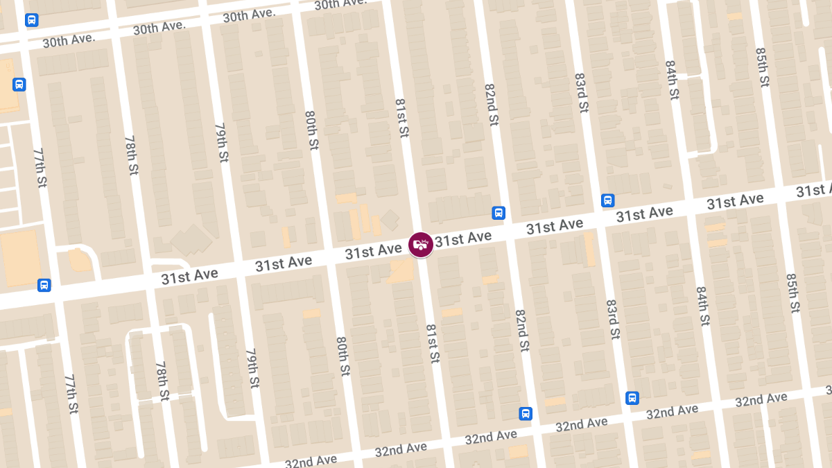 Injuries Reported in Vehicle Crash at 81st St & 31st Ave