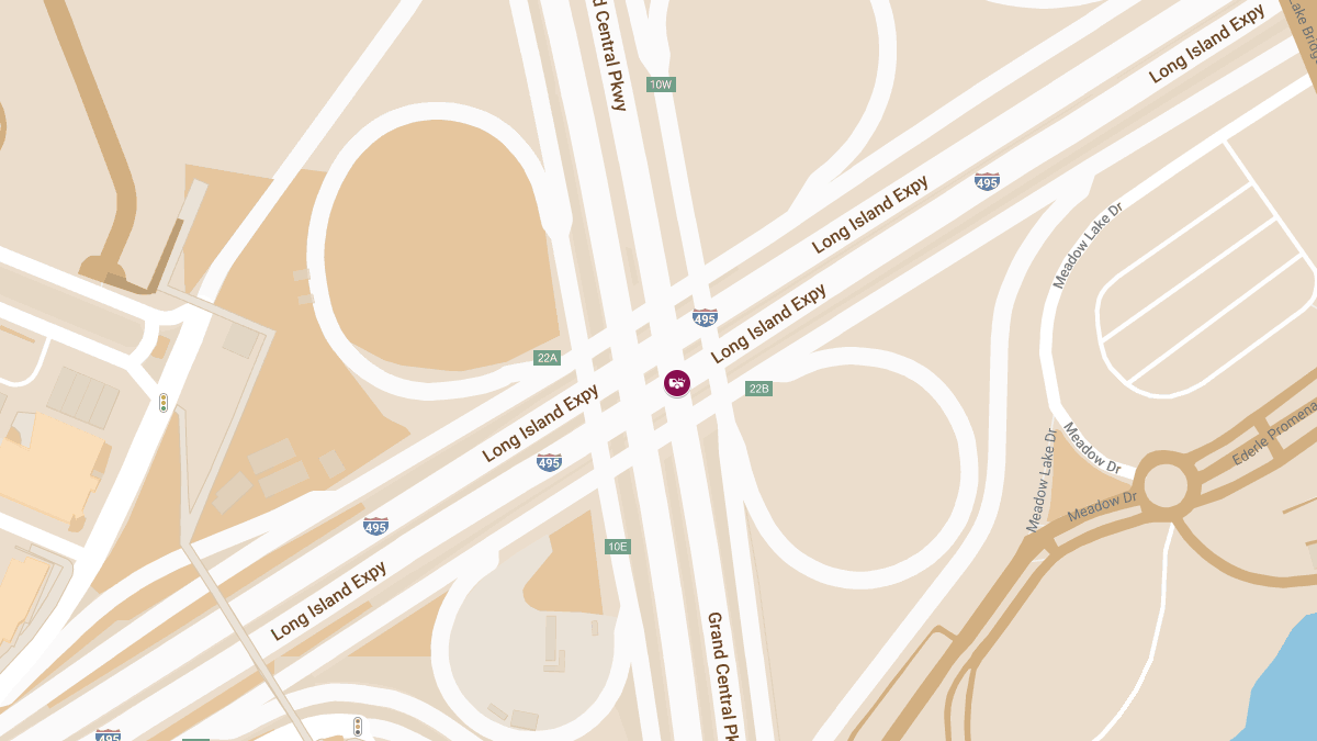 Injuries Reported in Vehicle Crash at Grand Central Pkwy E & Long Island Expy E in Forest Hills