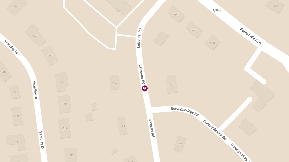 Injuries Reported in Vehicle Crash on Leicester Rd