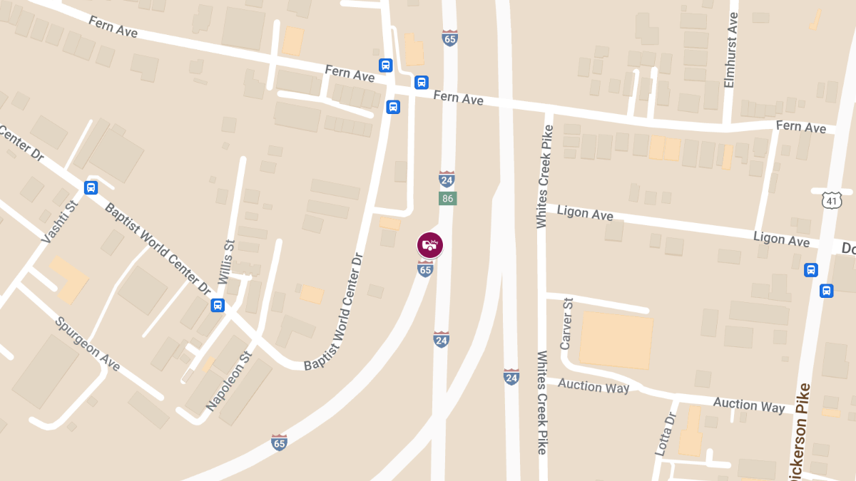 Injuries Reportes in Accident on I-65 North Near MM 77