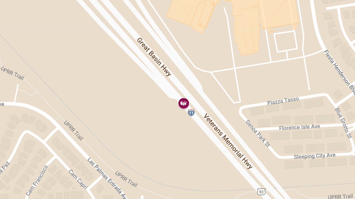 Injuries in Accident at IR11 N & S I-215 