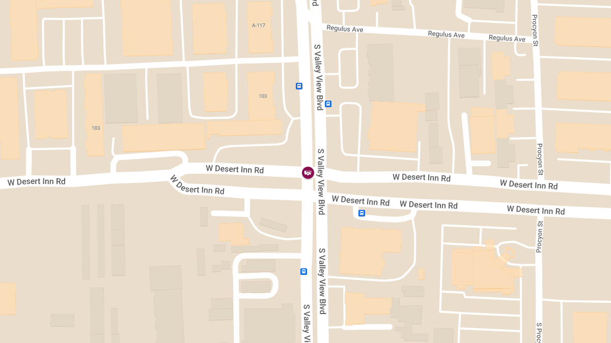 Injuries in Accident at S Valley View Blvd and W Desert Inn Rd
