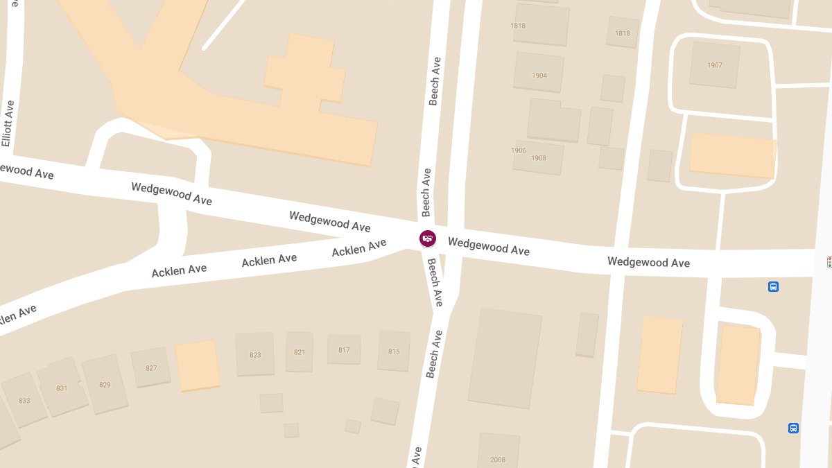 Injuries in Accident at Wedgewood Ave & Beech Ave 