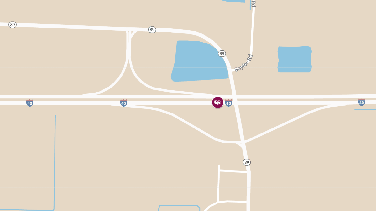 Injuries in Accident on EB I-40 Near Mile Marker 165.7