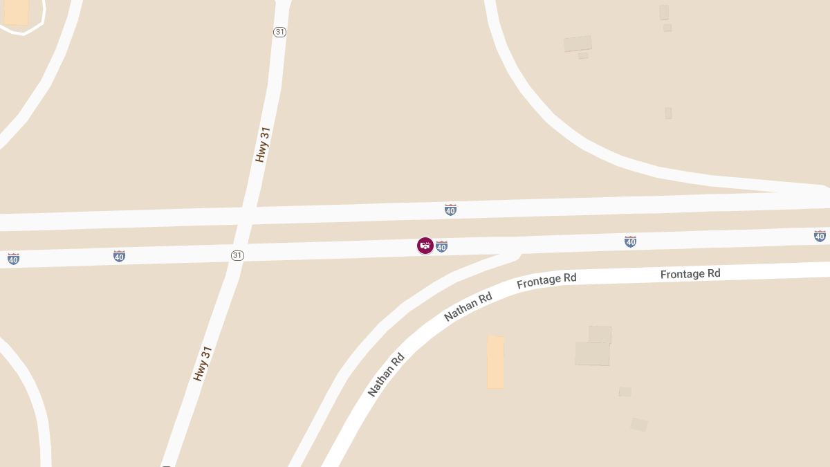 Injuries in Accident on EB I-40 Near Mile Marker 176.5