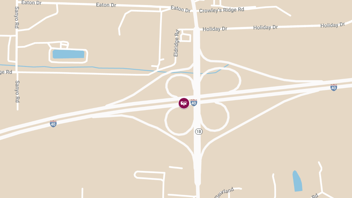 Injuries in Accident on Westbound I-40 Near Exit 241B