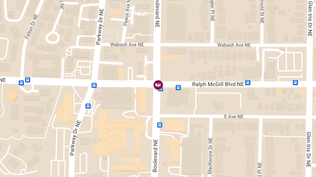 Injuries in Collision at Boulevard NE & Ralph McGill Blvd NE