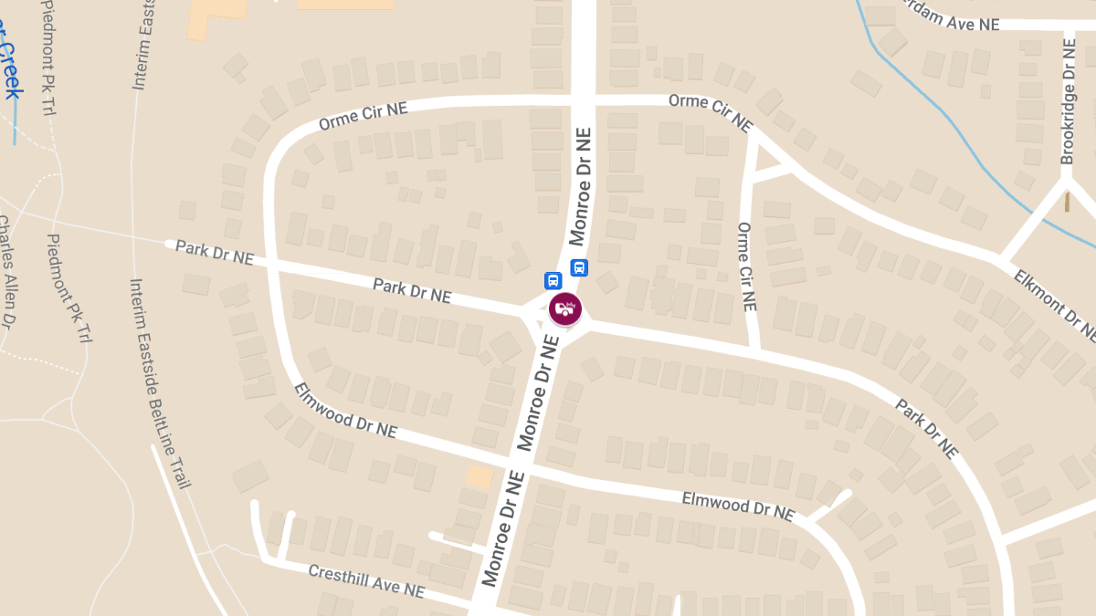 Injuries in Collision at Monroe Dr NE & Park Dr NE