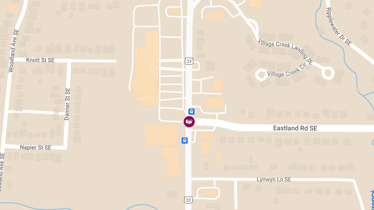 Injuries in Collision at Moreland Ave SE & Eastland Rd SE