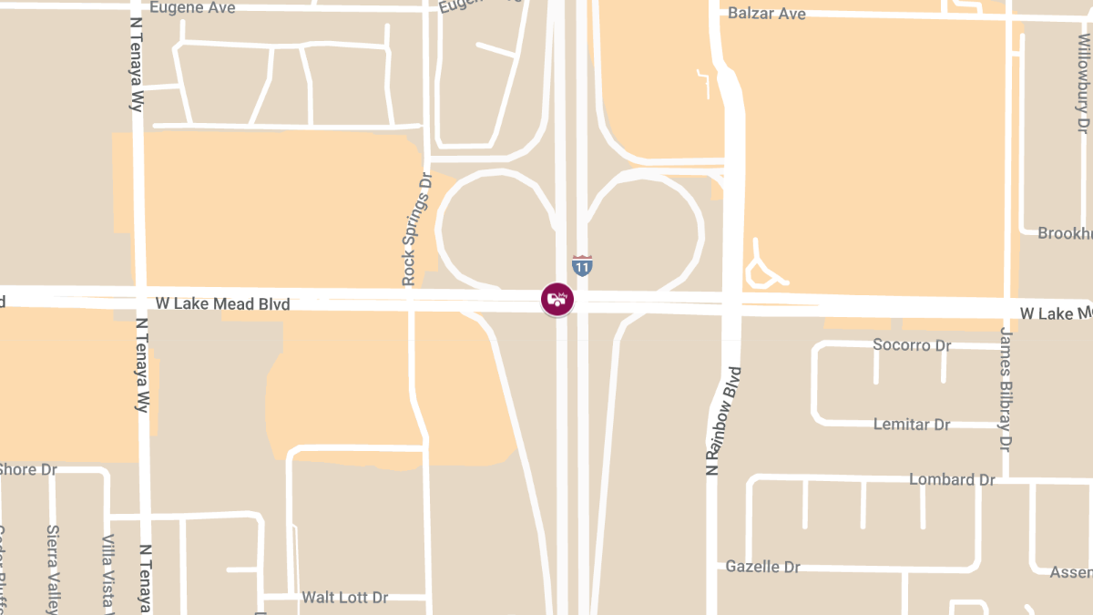 Injuries in Collision at N Martin L King Blvd & W Lake Mead Blvd