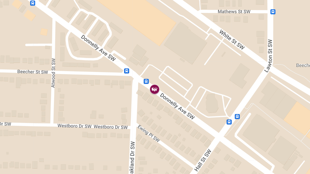 Injuries in Collision on Donnelly Ave SW