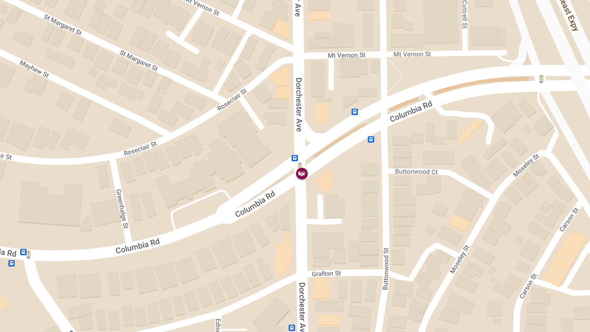 Injuries in Crash at Columbia Rd & Dorchester Ave