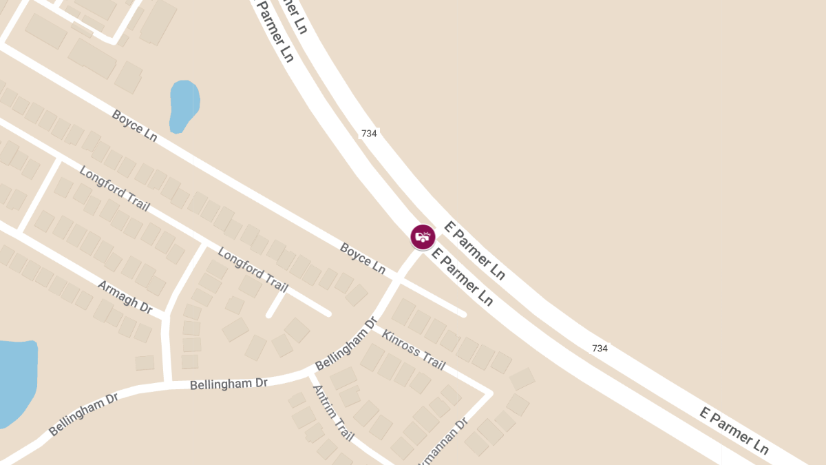 Injuries in Crash at E Parmer Ln & Bellingham Dr