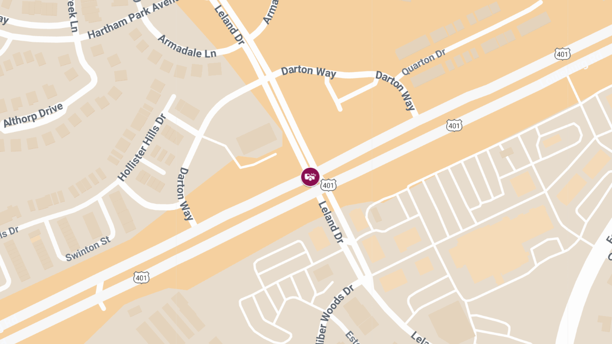 Injuries in Crash at Louisburg Rd & Leland Dr