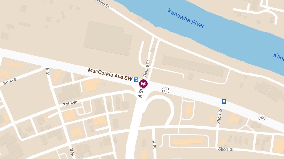 Injuries in Crash at MacCorkle Ave SW & Montrose Dr