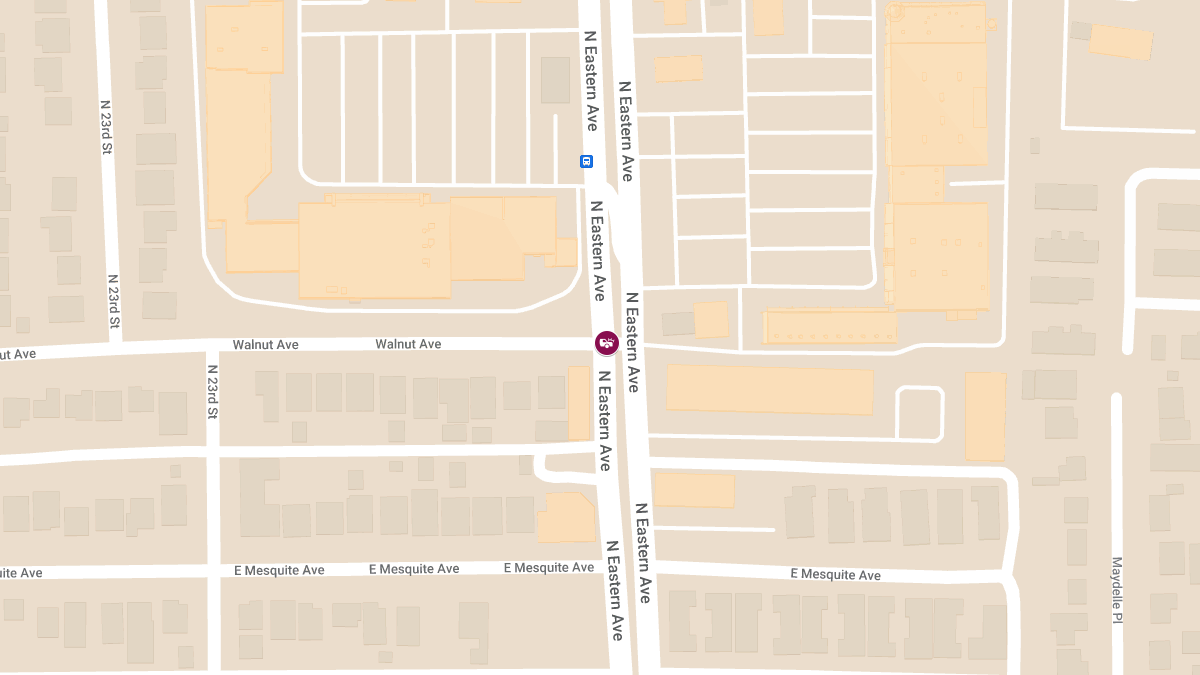 Injuries in Crash at N Eastern Ave & Walnut Ave
