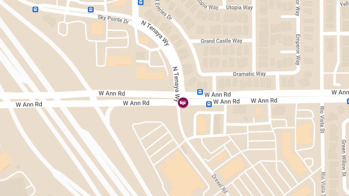 Injuries in Crash at N Tenaya Way & W Ann Rd