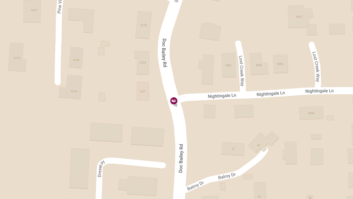 Injuries in Crash at Nightingale Ln & Doc Bailey Rd