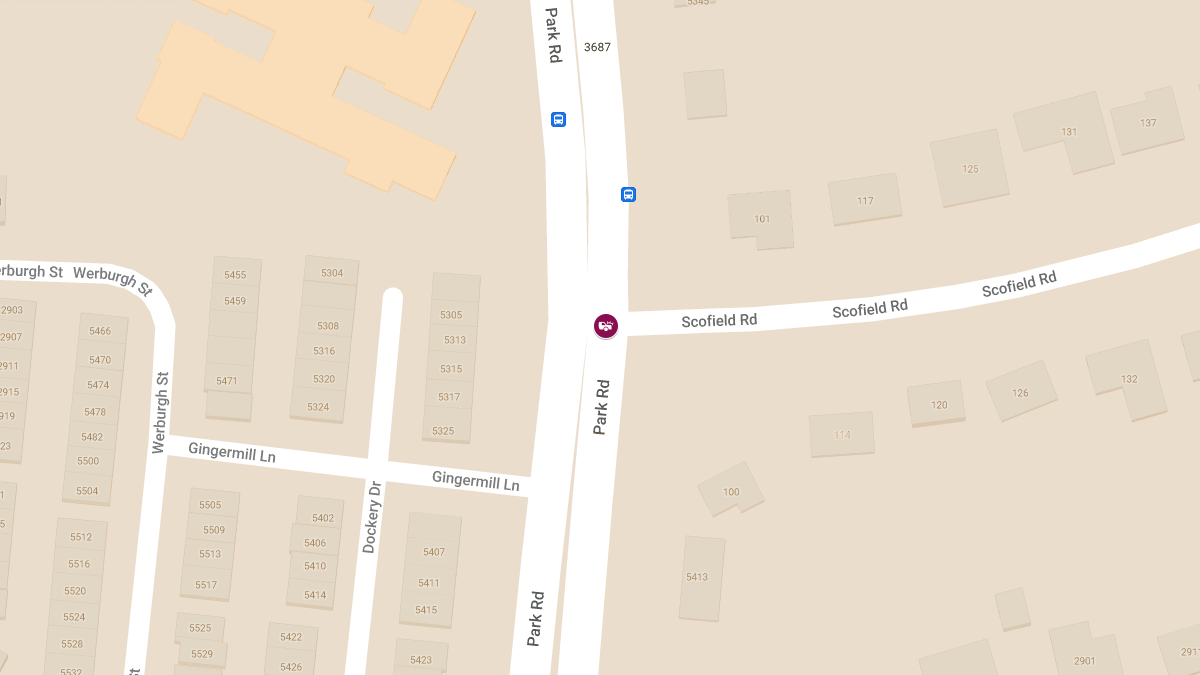 Injuries in Crash at Park Rd & Scofield Rd