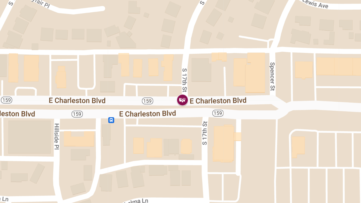 Injuries in Crash at S 17th St & E Charleston Blvd