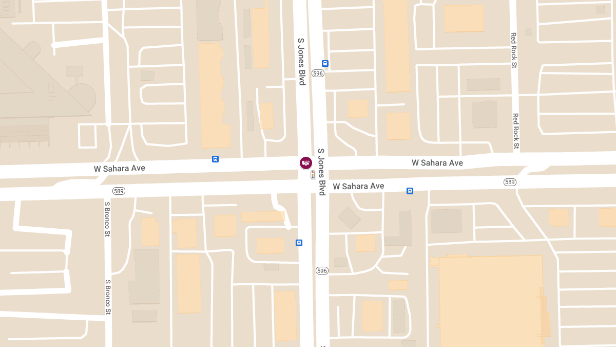 Injuries in Crash at S Jones Blvd & W Sahara Ave