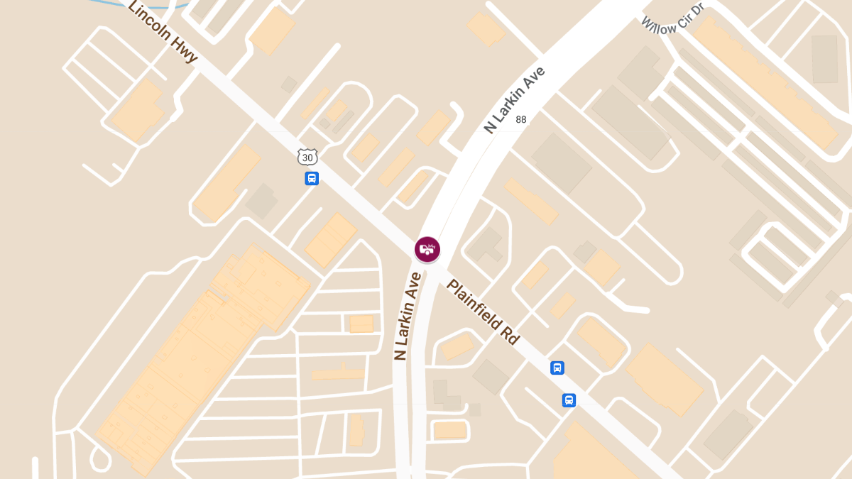 Injuries in Crash at US 30 (Plainfield Rd) & Larkin Ave