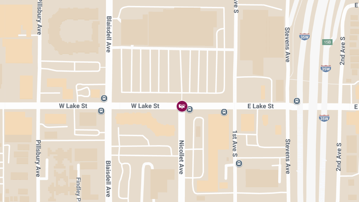 Injuries in Crash at W Lake St & Nicollet Ave