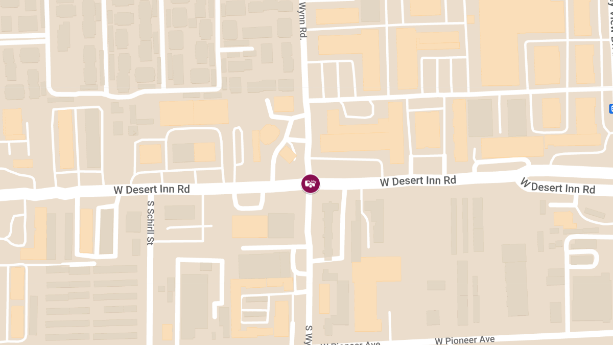 Injuries in Crash at Wynn Rd & W Desert Inn Rd