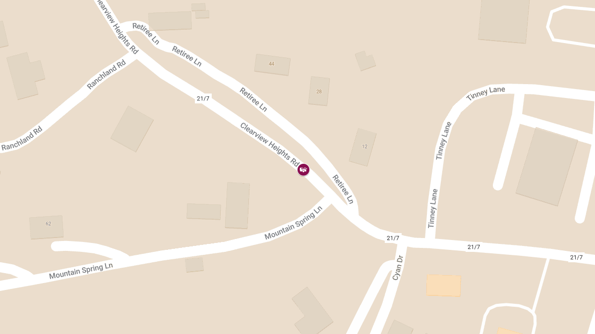Injuries in Crash on 1101 Clearview Heights