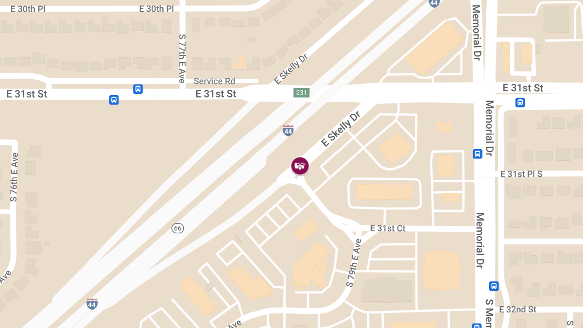 Injuries in Crash on East Skelly Drive Near 31st & Memorial
