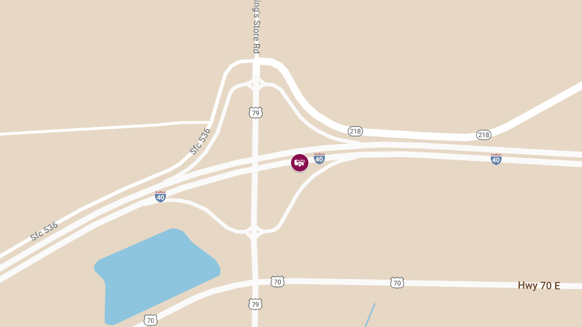 Injuries in Crash on I-40 WB Near Exit 3