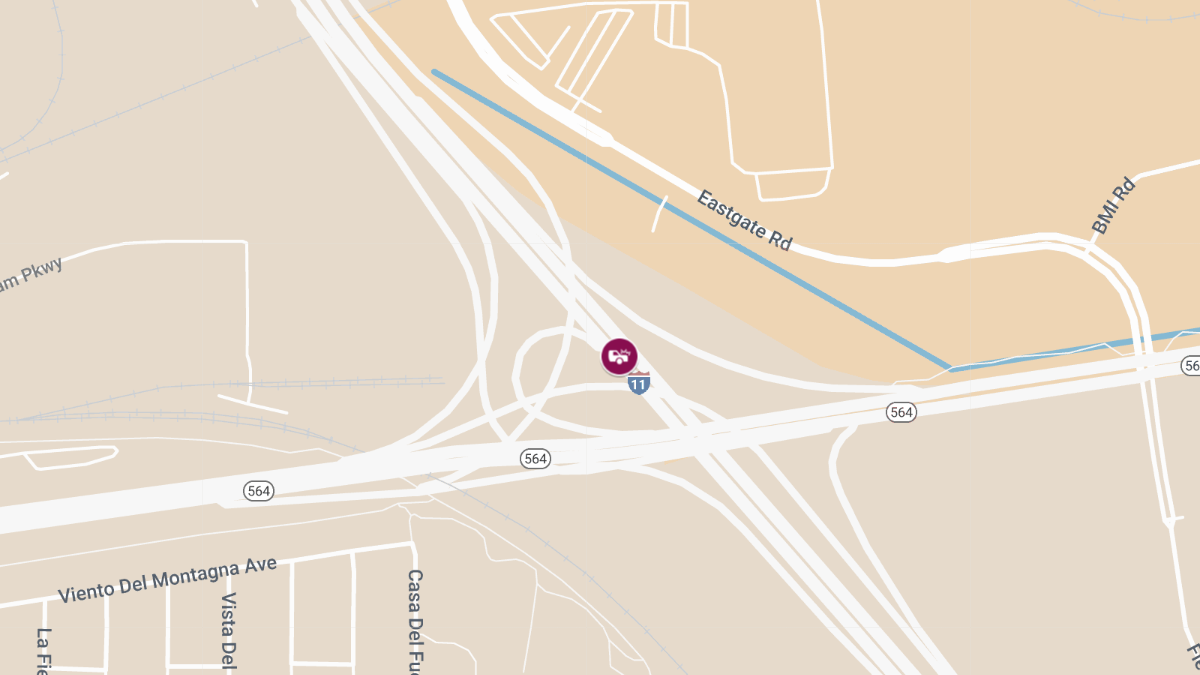 Injuries in Crash on IR11 N at CC215