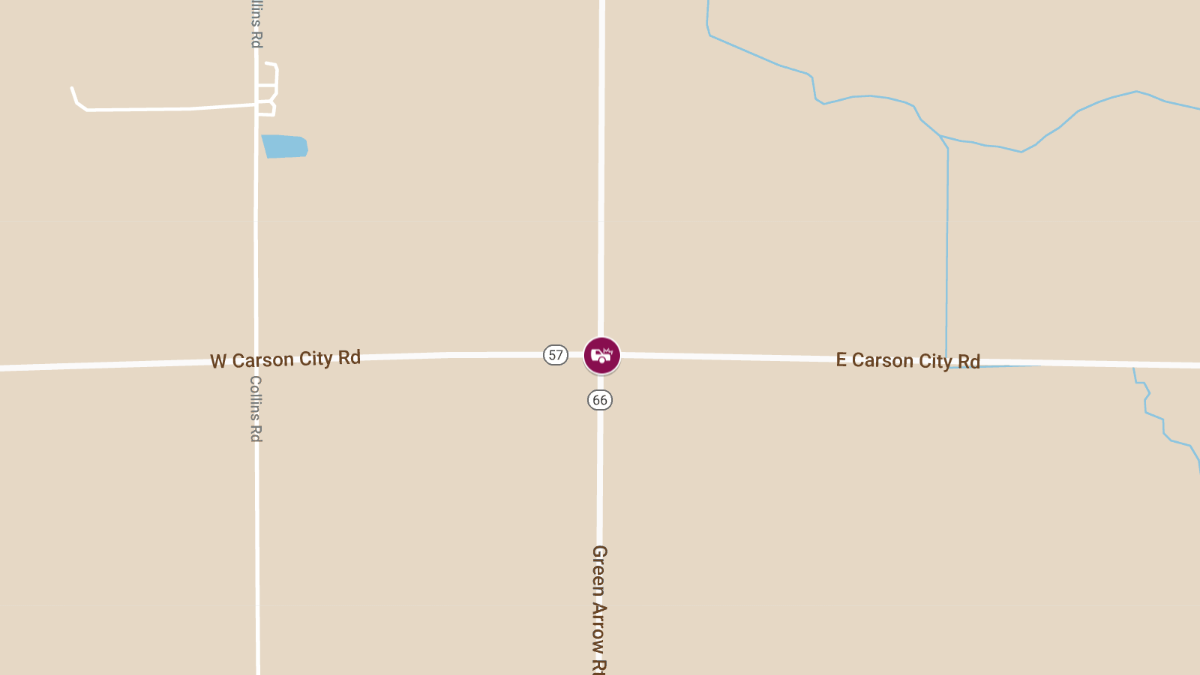 Injuries in Crash on M-66 at M-57 (Carson City Rd)