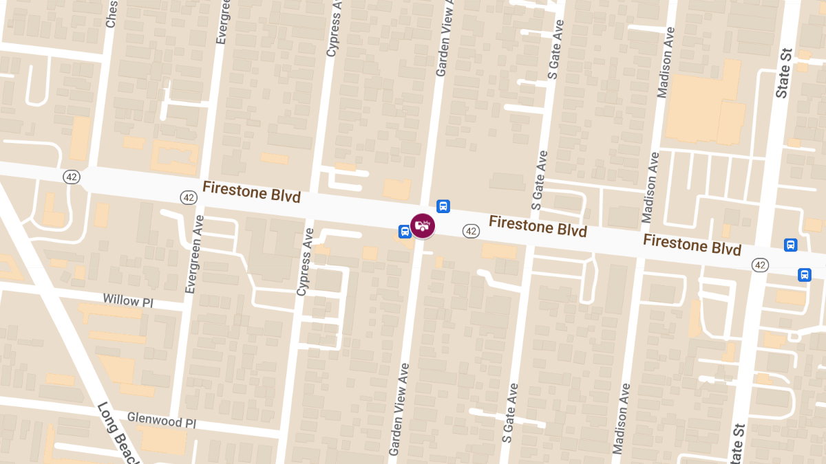 Injuries in Vehicle Collision at Firestone Blvd & Garden View Ave