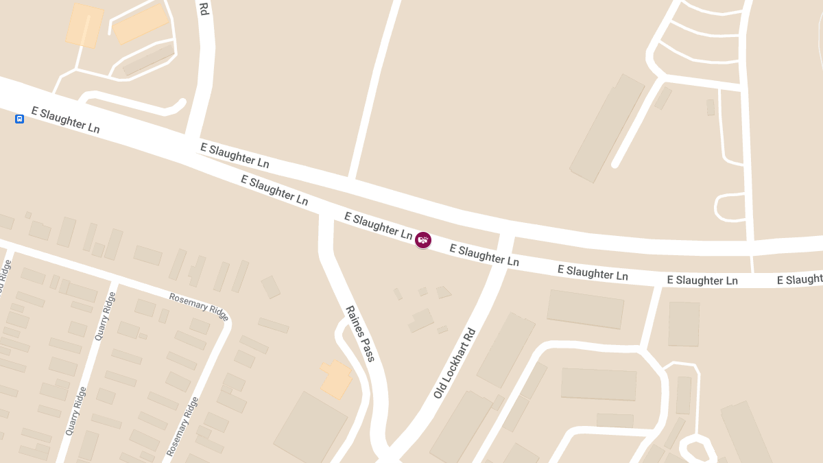 Injuries in Vehicle Collision on E Slaughter Ln