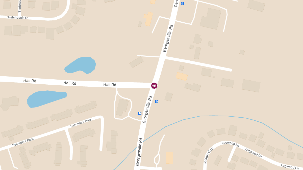 Injury Accident Blocking Traffic at Georgesville Rd & Hall Rd