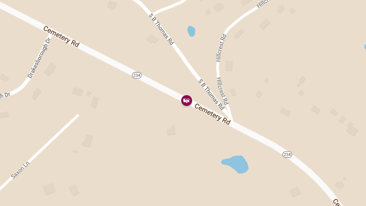 Injury Accident Reported at 5253 Cemetery Rd
