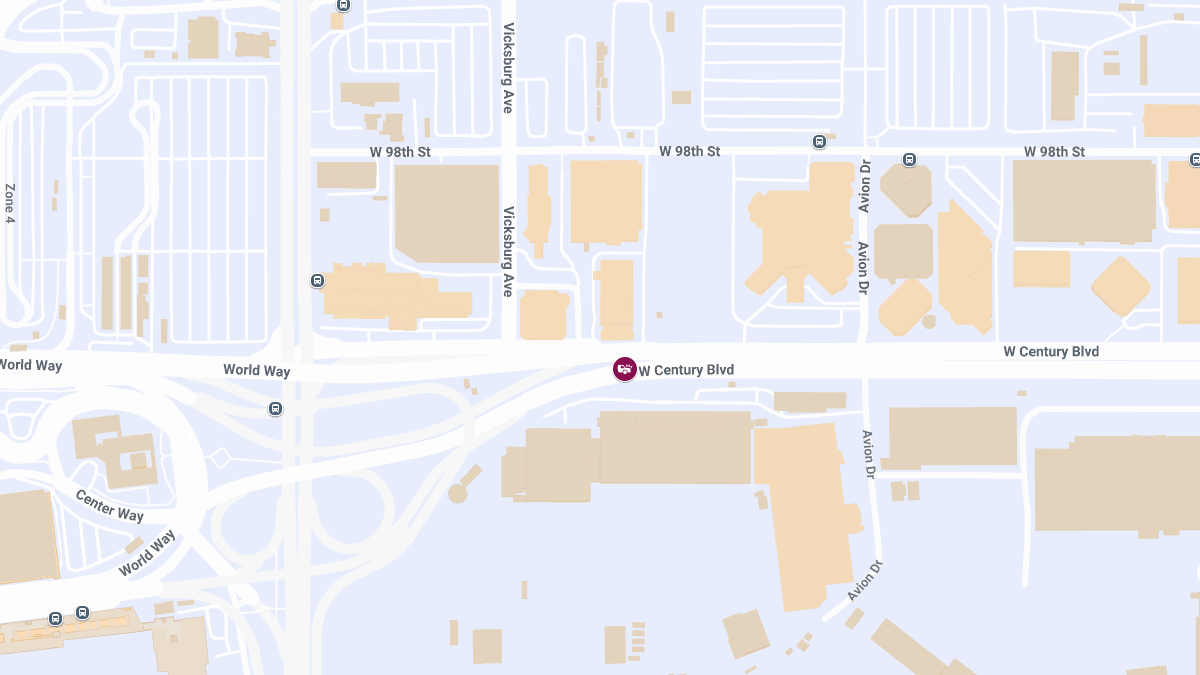 Injury Accident Reported at 6151 W Century Blvd