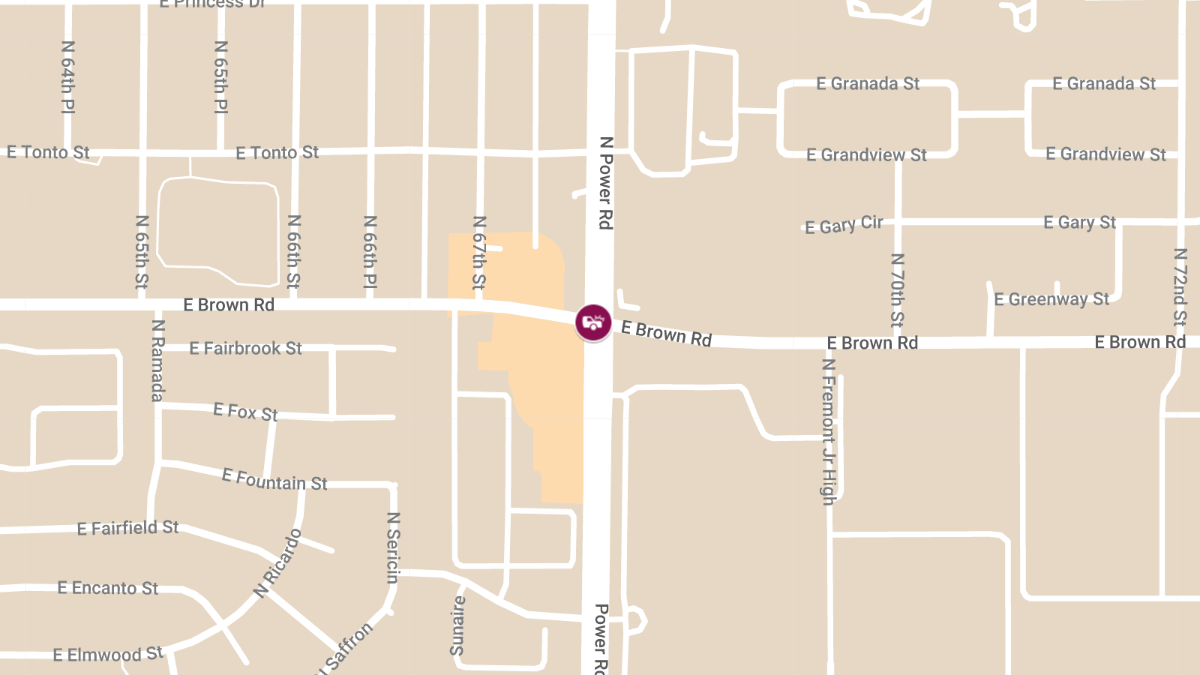 Injury Accident Reported at Power Rd & Brown Rd