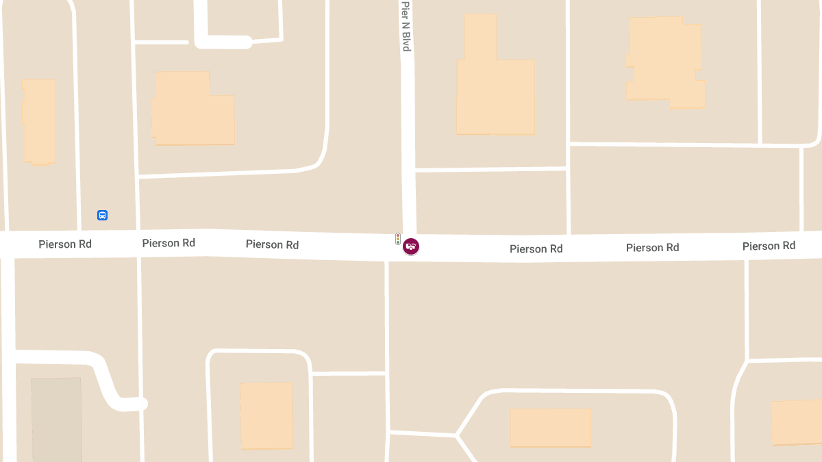 Injury Accident Reported at W Pierson Rd & Pier North Blvd